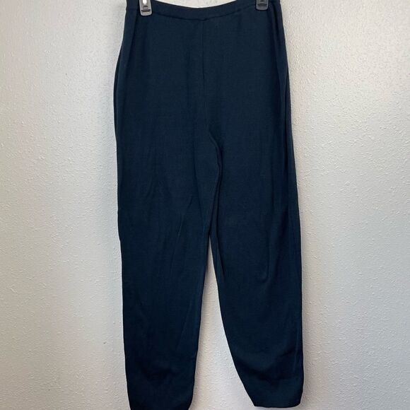 Liz Claiborne Studio Black Casual Pants Size M EUC - Picture 1 of 4